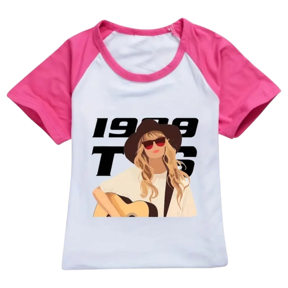 Taylor Swift 1989 Top and Shorts Set For Ages 11-12 Years Old - Picture 12 of 17